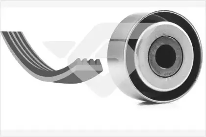 KHV 186 HUTCHINSON Поликлиновой ременный комплект